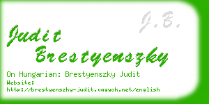 judit brestyenszky business card